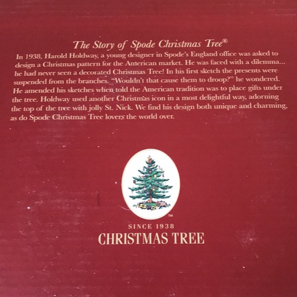 Spode Christmas Tree Tartan tiered server - Picture 5 of 12